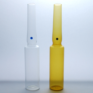 Ampoules made of glass
